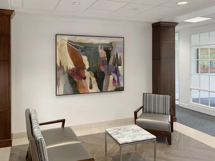 Art collection at California Bank & Trust.