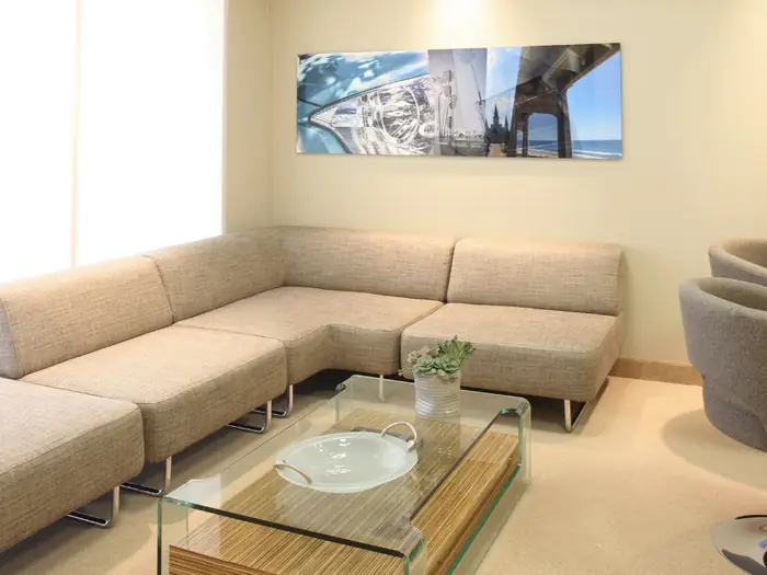 Corporate art at Mossy Automotive Group.