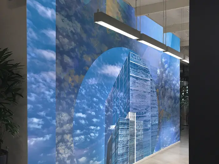 Artwork at Parallel Capital Partners.